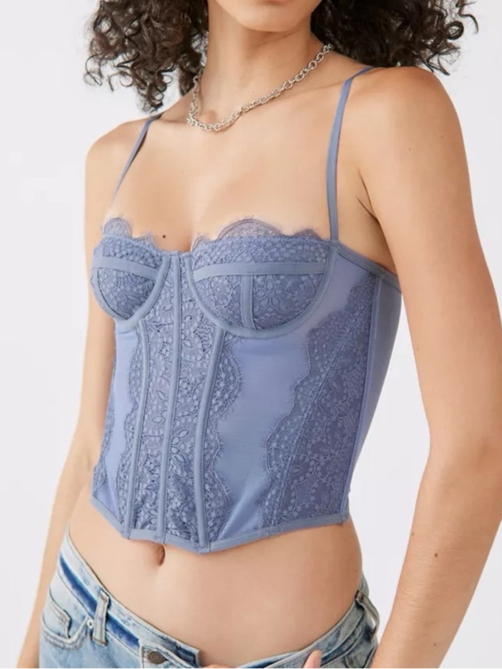 Urban Outfitters Out From Under Modern Love Corset Top